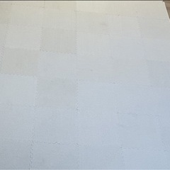 25枚セット✨縁付制菌防臭ジョイントマットアイボリー②の画像