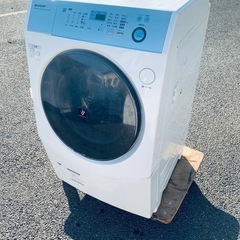 SHARP 2014年式 ４０型 ♦️ SHARPドラム式電気洗濯乾燥機【2014年製】ES-V540-NLBlade limited 美