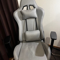 【美品中古】ファブリックチェア　ゲーミングチェア　オフィスチェアの画像
