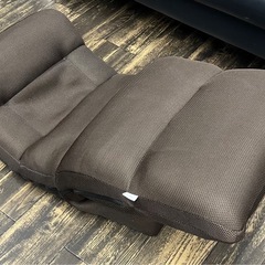 【中古品】MIZUNO ミズノ じつは！ゆれる腹筋くん 座椅子 姿勢矯正 ダイエット ストレッチ 生活家具 1人用チェア フィットネス用品　ブラウンの画像