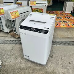 A6290【配達＆取付可能!!】シャープ 全自動洗濯機 2019年製 ES-TX5UC-W