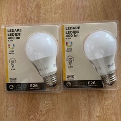 IKEA 電球　E26 2個