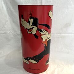 ミッキーマウス＆グーフィー BASEBALL　ゴミ箱  トラッシュｶﾝ  スチール　の画像