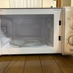 山善の電子レンジ差し上げますの画像