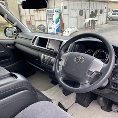 車検付き トヨタハイエースワゴン 3万キロの画像