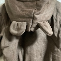 未使用品 95㎝ 裏起毛 フルジップアウターの画像