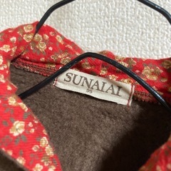 未使用品 95㎝ 裏起毛 フルジップアウターの画像