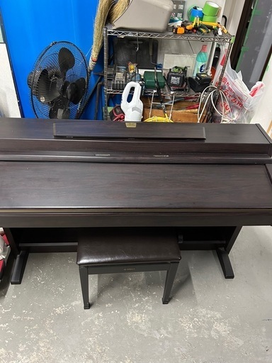 お買得☆美品☆2005年製☆YAMAHAグラビノーバ☆ブラウン色☆激安電子ピアノ☆