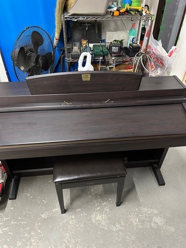 お買得☆美品☆2005年製☆YAMAHAグラビノーバ☆ブラウン色☆激安電子ピアノ☆