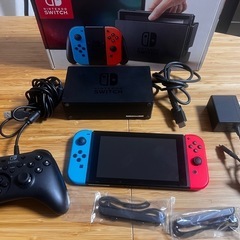 Nintendo Switch本体　コントローラーパッド付き