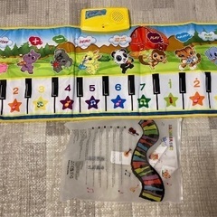 ピアノおもちゃ　鍵盤マット