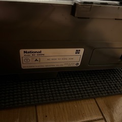 national   レコーダー　昭和レトロの画像