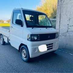 新潟県　三菱　ミニキャブトラック4WD　平成18年式　エアコン　...
