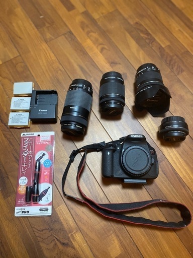 Canon一眼レフカメラ　レンズ　防湿庫セット
