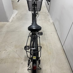 中古自転車　27インチ　黒の画像