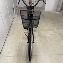 中古自転車　27インチ　黒の画像