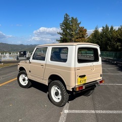 本州車JA11 ベージュツートンAT１１万キロ下廻りかなりサビ少ないですの画像