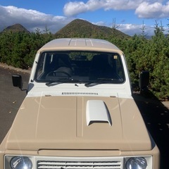 本州車JA11 ベージュツートンAT１１万キロ下廻りかなりサビ少ないですの画像