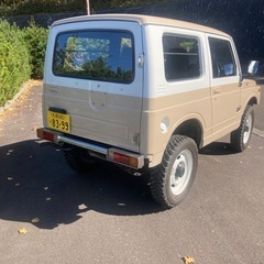 本州車JA11 ベージュツートンAT１１万キロ下廻りかなりサビ少ないですの画像