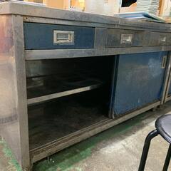 厨房戸棚、ステンレス、W1500mm x D600mm x H8...