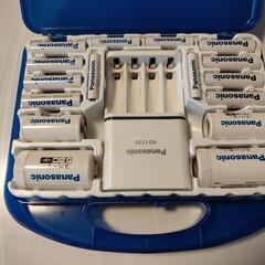 未使用　Panasonic エネループ ニッケル水素電池充電器セ...