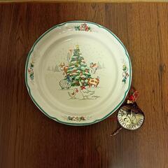 クリスマス柄のプレート