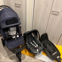 全部美品！エアバギー&マキシコシ&2wayfix