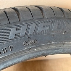 屋内保管品 2020年製造 バリ溝 HIFLY HF805 225/40R18 18インチ 2本 引っ張り ドリフトの画像