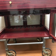 ブランド名　KANAZAWA 金沢車輪　　リキュールワゴン　サービスワゴン　ホテル用　車輪付きの画像