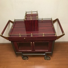 ブランド名　KANAZAWA 金沢車輪　　リキュールワゴン　サービスワゴン　ホテル用　車輪付きの画像