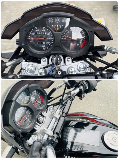 YAMAHA　ヤマハ YX125　機関良好　タイヤ前後バリ山　自賠責保険は、令和8年3月迄付いてます。