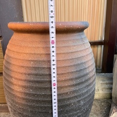 傘立て、壺、信楽焼 備前焼か不明…非対面にて受け渡し