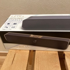 【新品未使用】ワイヤレスエクストラサウンドスピーカーの画像