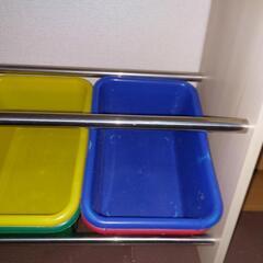 【取引中】絵本＆オモチャラックの画像