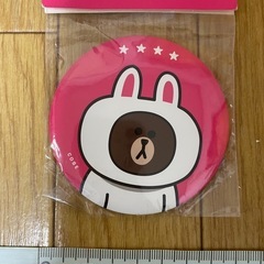LINE RANGERS COBE HAND MIRROR ピンクの画像