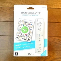 Wii　本体＋ソフト3つセットの画像