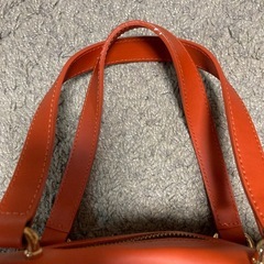 キャロルジェイ　2wayバック　オレンジ　ショルダーバックの画像