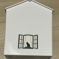 猫　ゴミ箱の画像