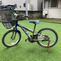 交渉中子供用自転車