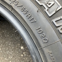 さらに値下げ225/65-17スタッドレスタイヤ4本デリカD5エクストレイルCX-8等の画像