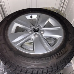 トヨタ純正17インチアルミホイールスタッドレスセット