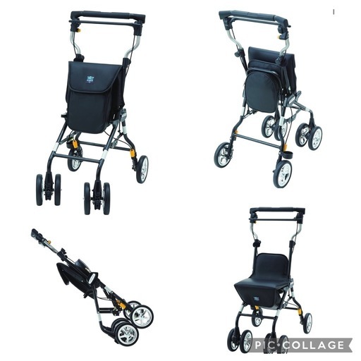 極美品　シルバーカー