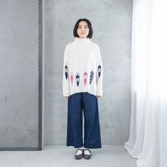 Kilki キルキー プルオーバー セーター フェザーの画像