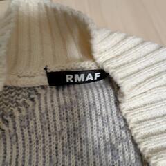 値下げしました！RMAF 
厚手カーディガン　ピンク　ブルーの画像