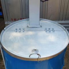 ドラム缶200l 焼却炉　配達設置します。
の画像