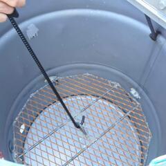 ドラム缶200l 焼却炉　配達設置します。
の画像