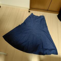 再値下げ♪ユニクロ　UNIQLO　デニムスカートの画像