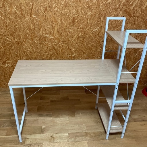 【超美品】本棚付きデスク