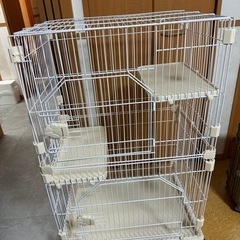 猫用ケージ 3段