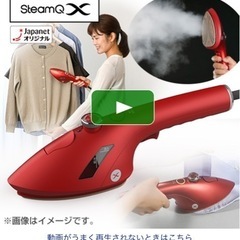 アイロン　スチームQX /パワフルハンディスチーマーの画像